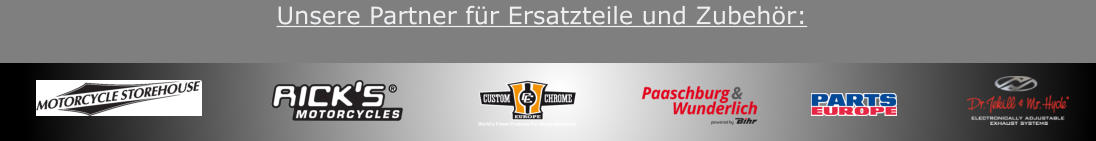 Unsere Partner für Ersatzteile und Zubehör: